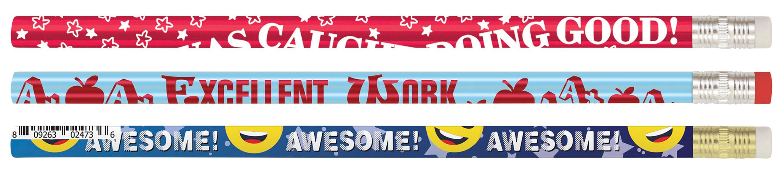 Image for Musgrave Pencil Co. Teachers Motivate Design Pencil Mix, Pack of 144 from School Specialty